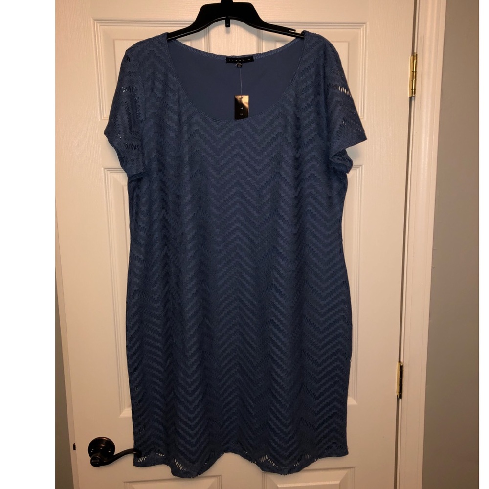 Tiana B Blue Dress size XXL